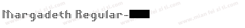 Margadeth Regular字体转换